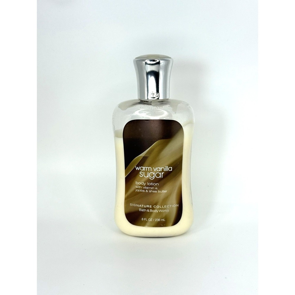 VTG 70% Full Bath Body Works Warm Vanilla Sugar Body Lotion Signature Collection